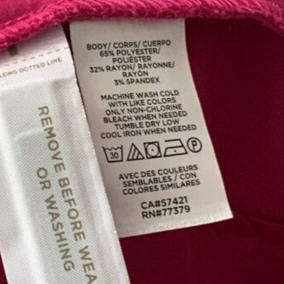 Ann Taylor Straight Pant Size 0 - Picture 9 of 9